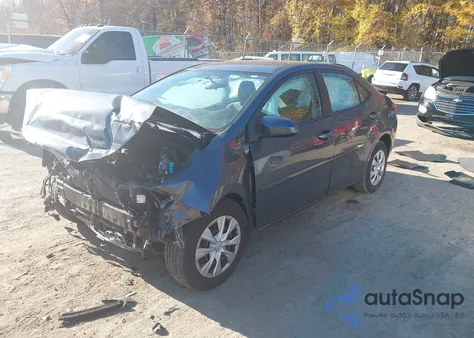 2016 Toyota Corolla L из США, поврежденный, VIN 2T1BURHE3GC648904